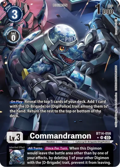 Commandramon (Alternate Art) card art