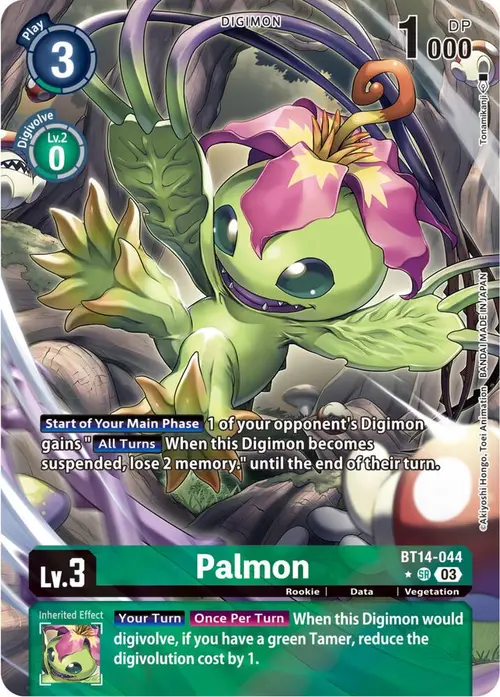 Palmon (Alternate Art) card art