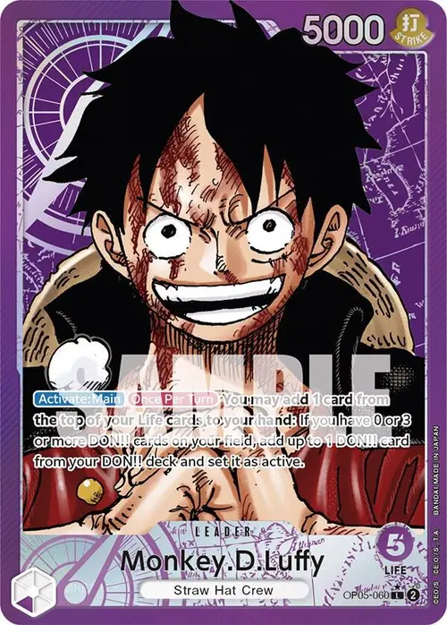 Monkey.D.Luffy (060) (Alternate Art) card art