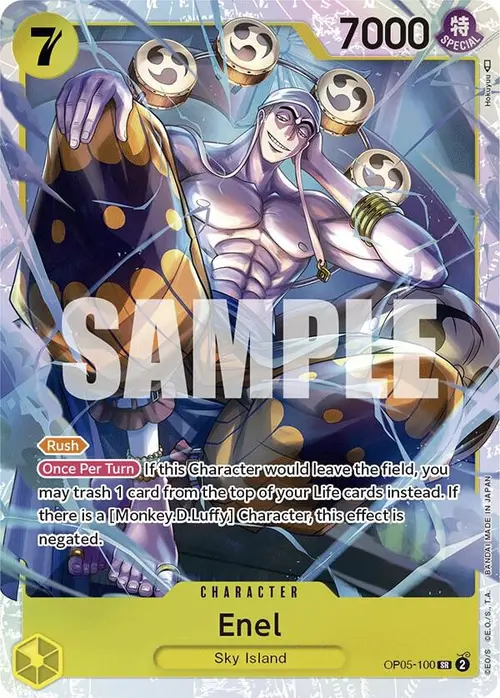 Enel (100) card art