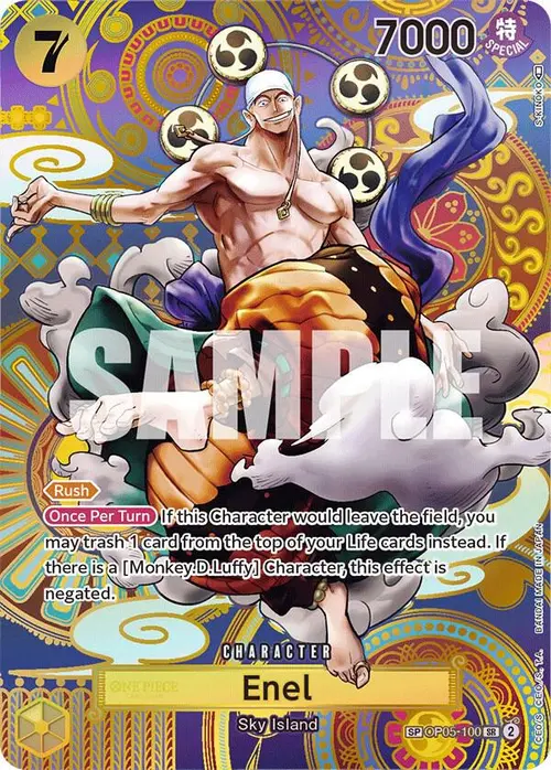Enel (100) (SP) card art
