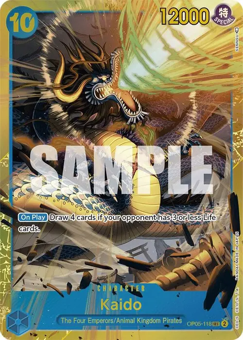 Kaido (118) card art