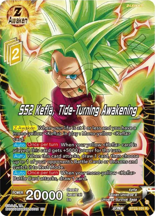 SS2 Kefla, Tide-Turning Awakening card art