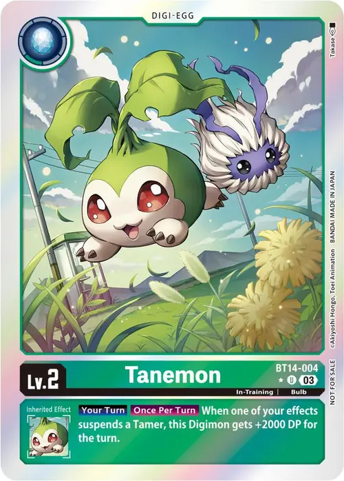 Tanemon (Blast Ace Box Promotion Pack) card art