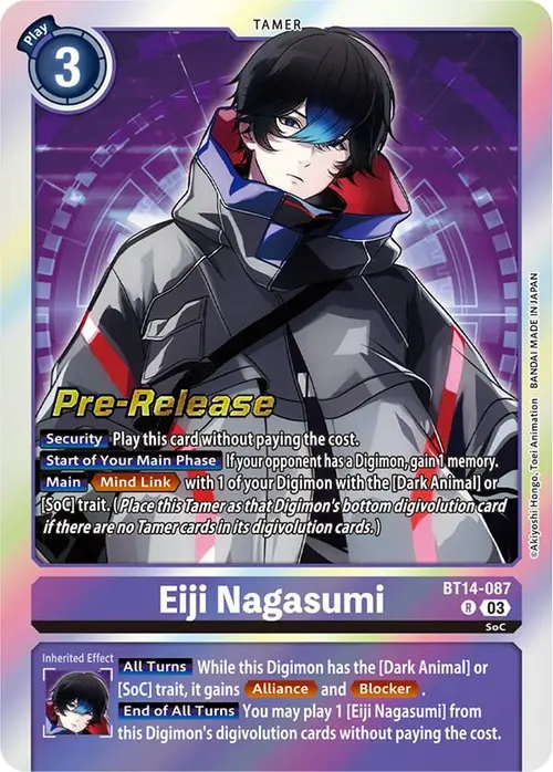 Eiji Nagasumi card art