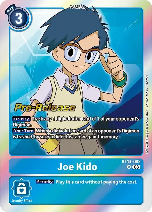 Joe Kido card art