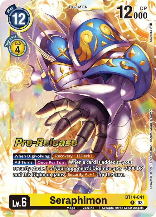 Seraphimon card art