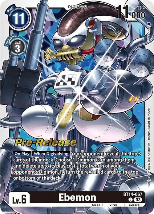 Ebemon card art