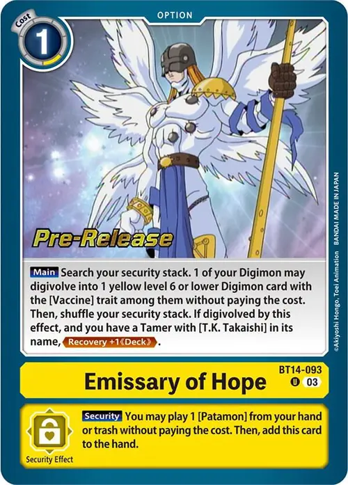 Emissary of Hope card art