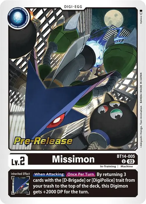 Missimon card art