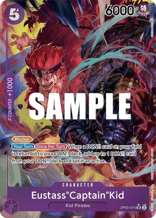 Eustass"Captain"Kid (Alternate Art) card art