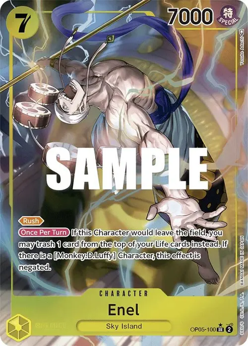 Enel (100) (Alternate Art) card art