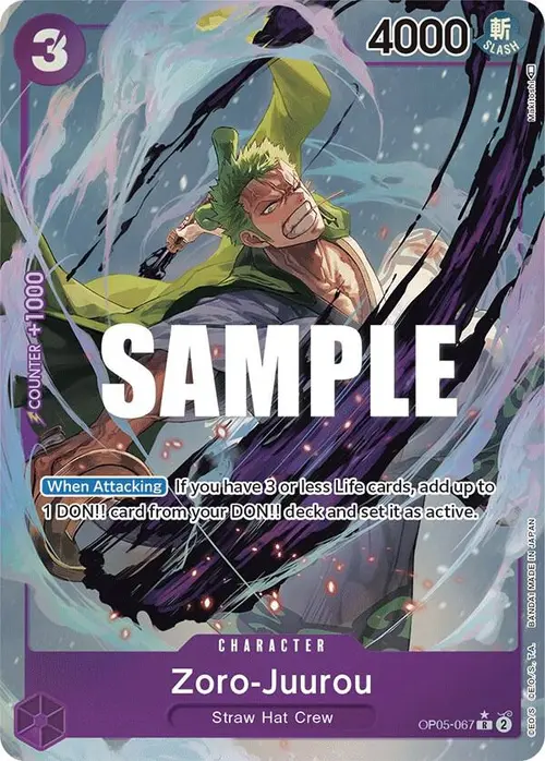 Zoro-Juurou (Alternate Art) card art