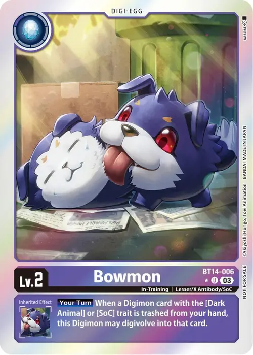 Bowmon (Blast Ace Box Promotion Pack) card art