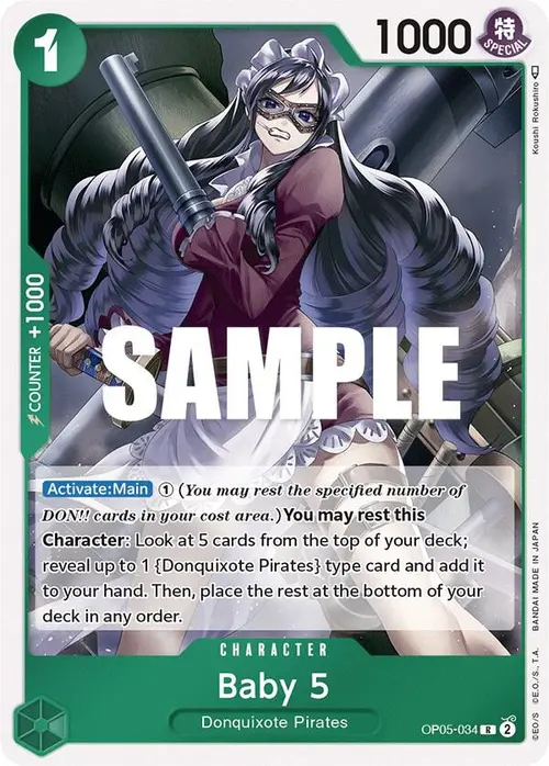 Baby 5 (034) card art