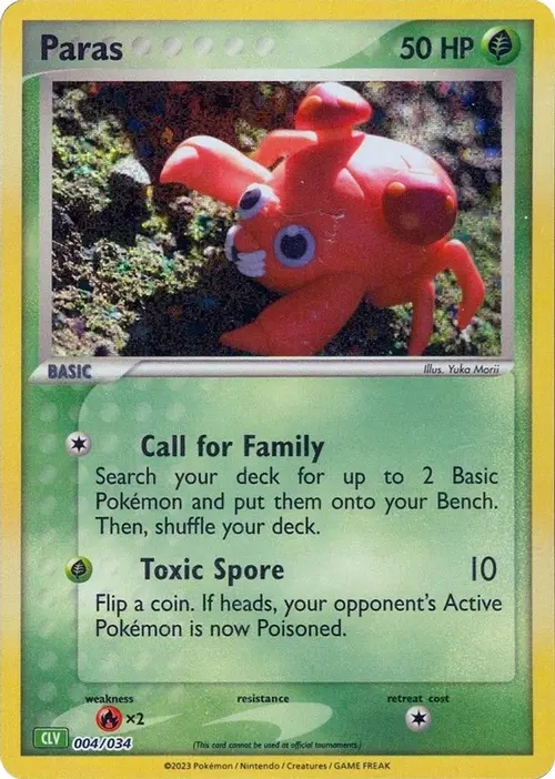Paras card art