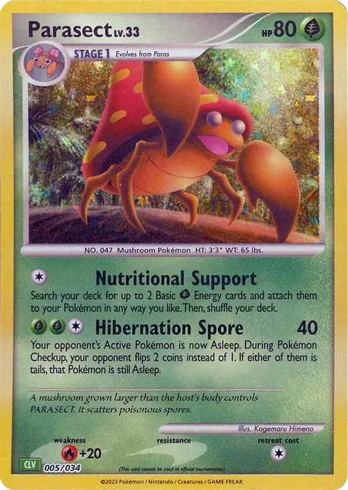Parasect card art