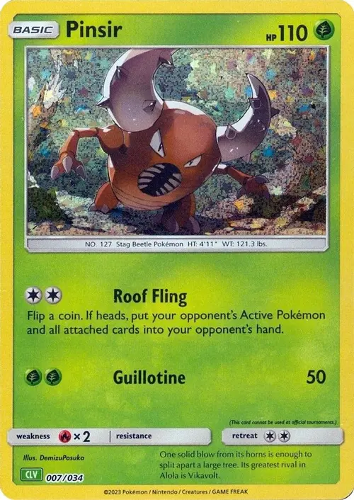 Pinsir card art