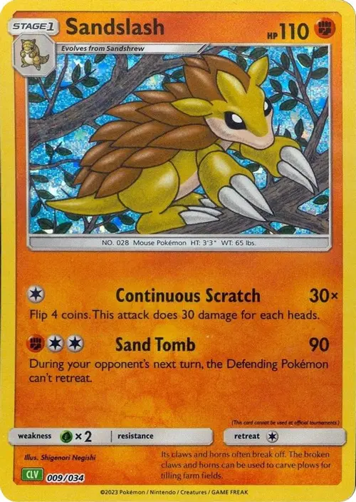 Sandslash card art