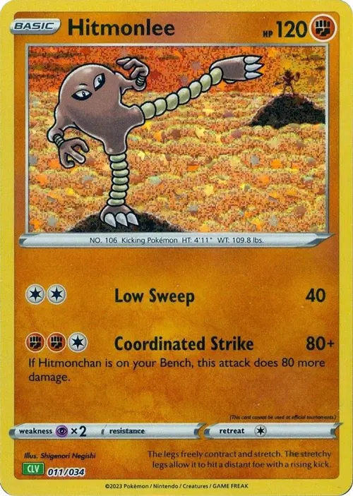 Hitmonlee card art