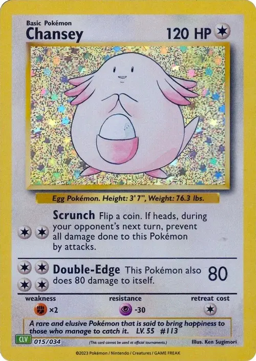 Chansey card art