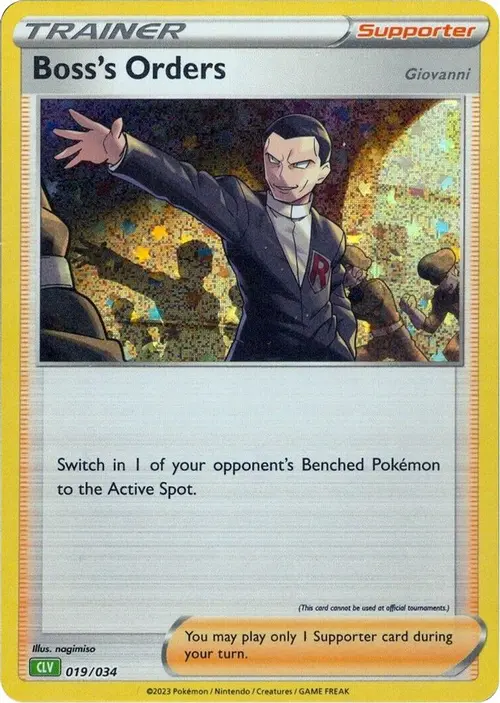 Boss's Orders (CLV) card art