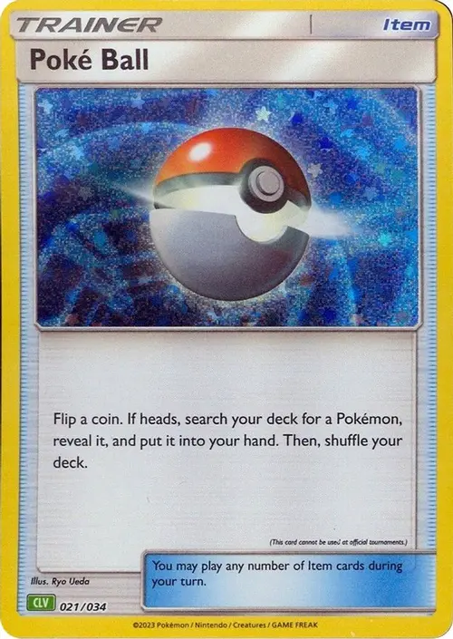Poke Ball (CLV) card art
