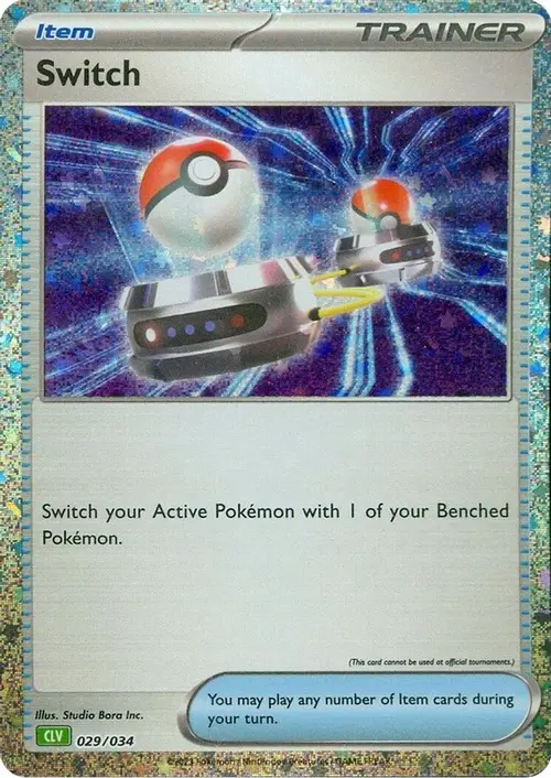 Switch (CLV) card art