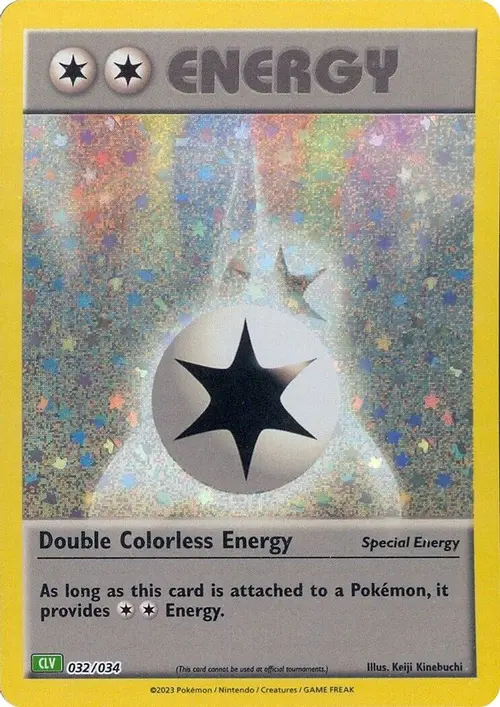 Double Colorless Energy (CLV) card art