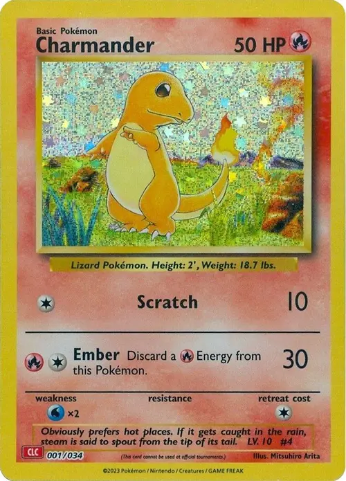 Charmander card art