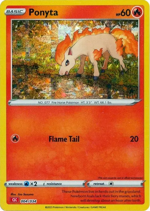 Ponyta card art