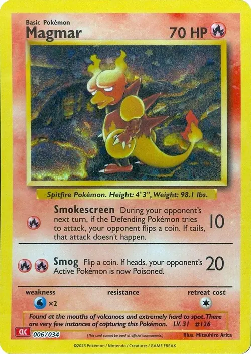 Magmar card art