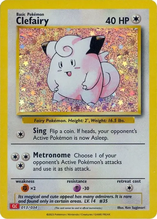 Clefairy card art