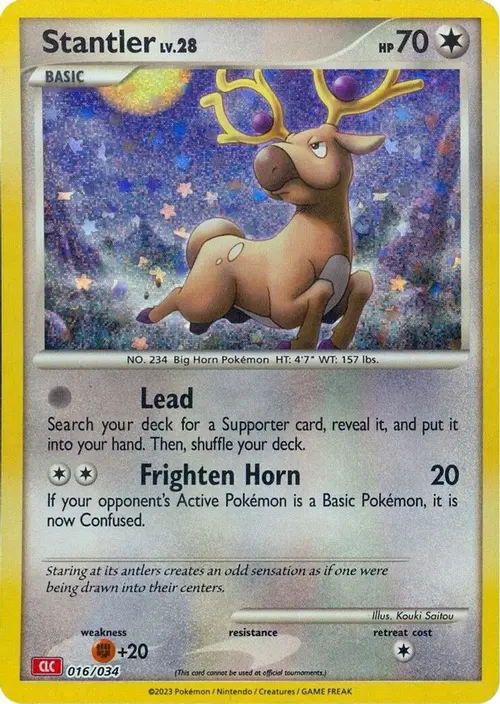 Stantler card art