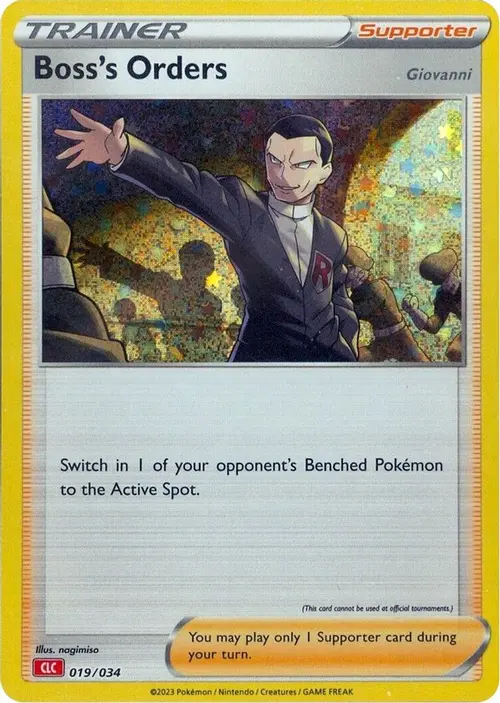 Boss's Orders (CLC) card art