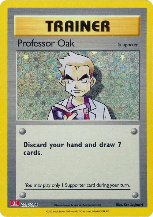Professor Oak (CLC) card art