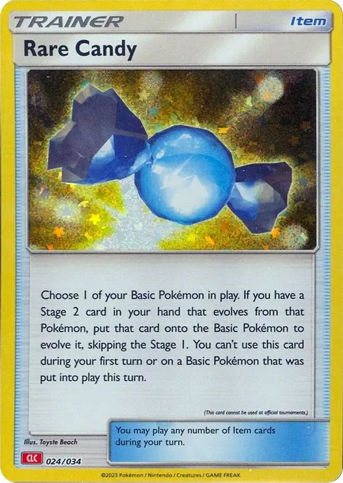 Rare Candy (CLC) card art