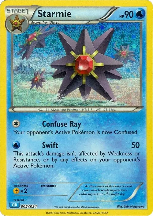 Starmie card art