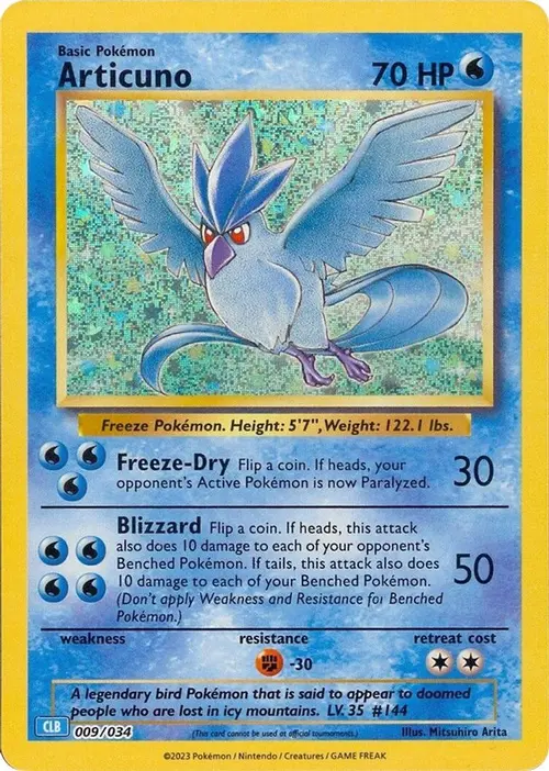 Articuno card art