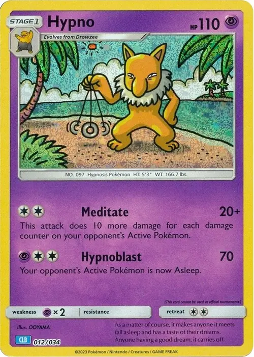 Hypno card art