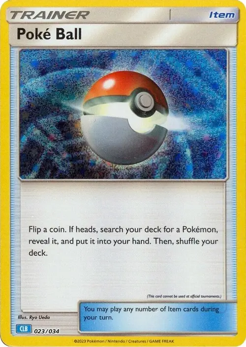 Poke Ball (CLB) card art