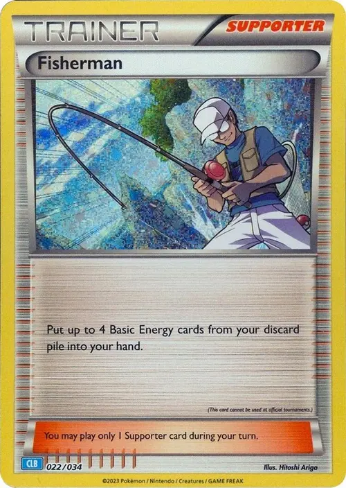 Fisherman card art