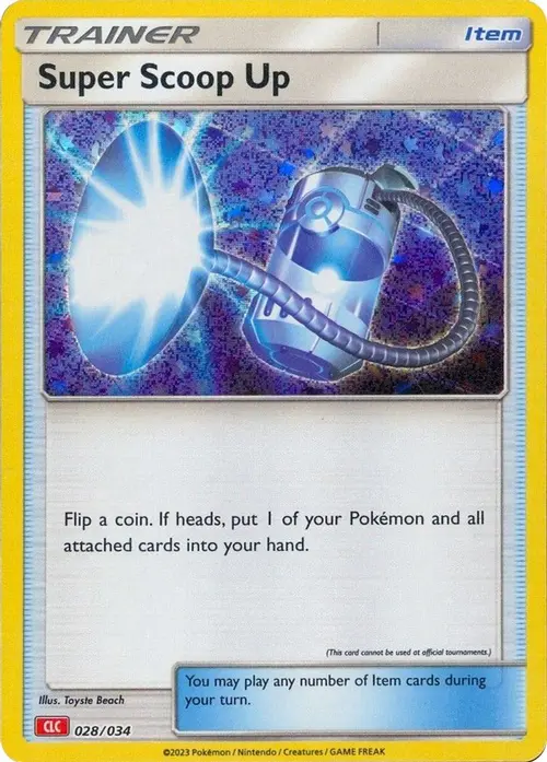 Super Scoop Up card art