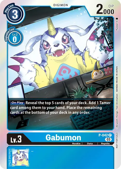 Gabumon (Winner Pack -Blast Ace-) card art