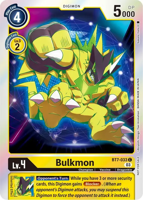 Bulkmon (Official Tournament Pack Vol.11) card art