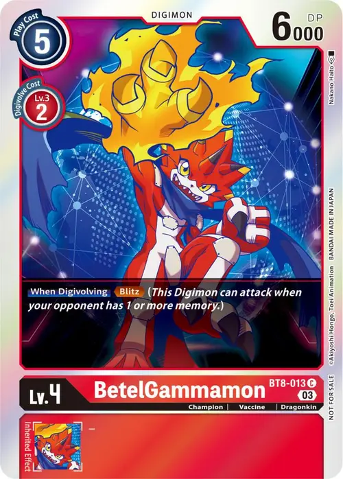 BetelGammamon (Official Tournament Pack Vol.11) card art