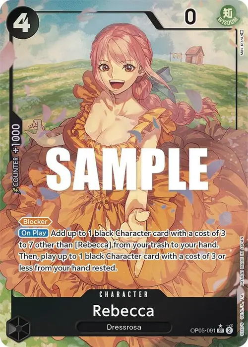Rebecca (Alternate Art) card art