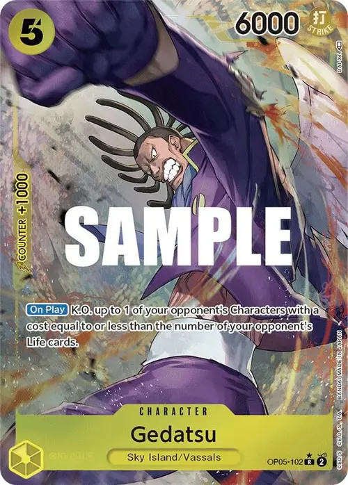 Gedatsu (Alternate Art) card art