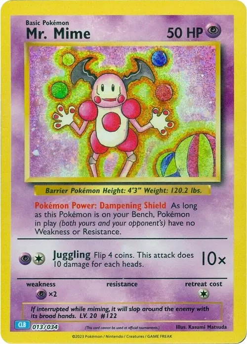 Mr. Mime card art