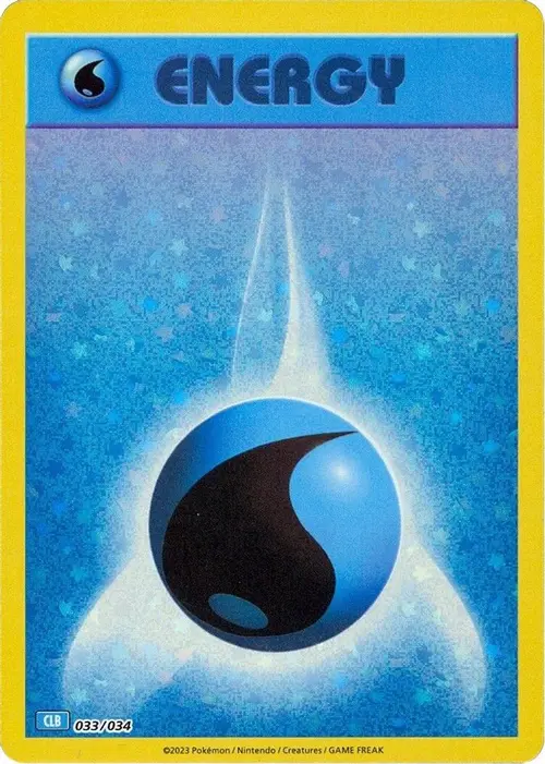 Basic Water Energy card art